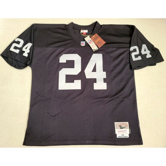 NWT Authentic Mitchell & Ness Legacy 1998 Raiders Charles Woodson Jersey 52 2XL - Picture 1 of 10